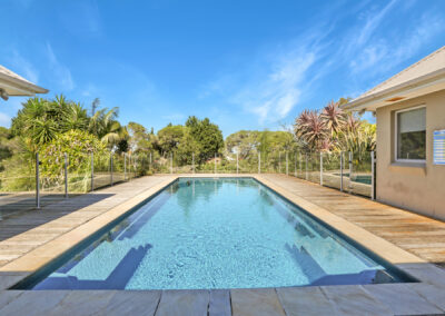 Pool at midday